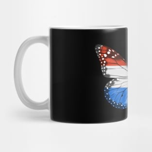 Dutch Flag  Butterfly - Gift for Dutch From Netherlands Mug